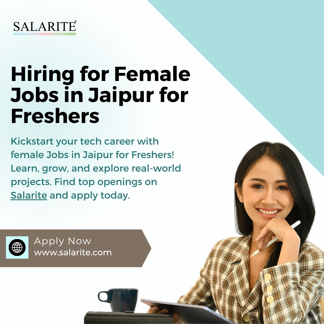 Hiring for Female  Jobs in Jaipur for Freshers